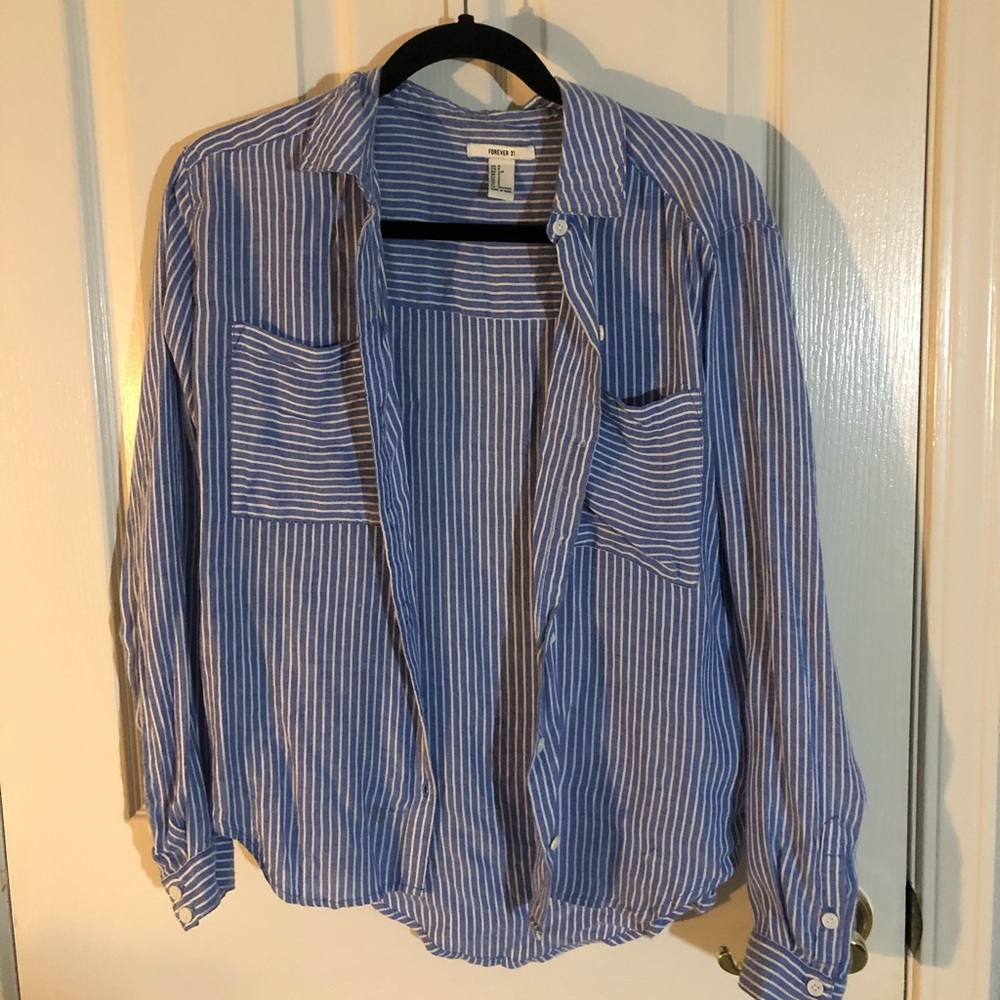 F21 button down shirt
